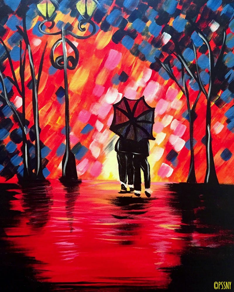 Romantic Rain Shower