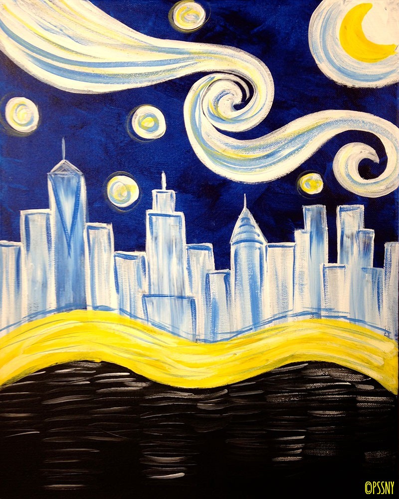 Starry Manhattan